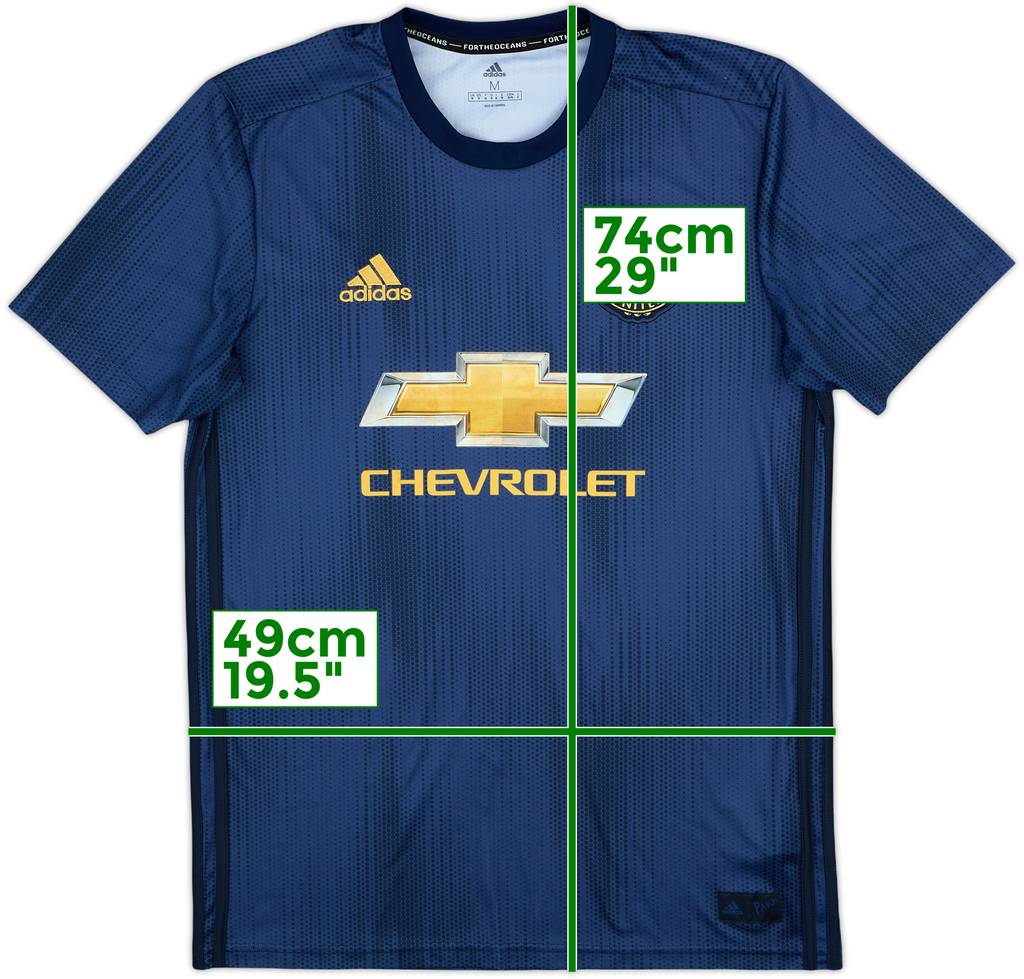 2018-19 Manchester United Third Shirt - 5/10 - (M)