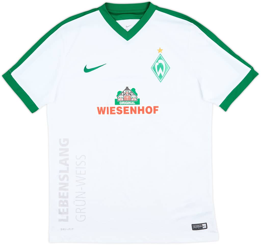 Camiseta de la tercera equipación del Werder Bremen 2016-17 - 8/10 - (L)