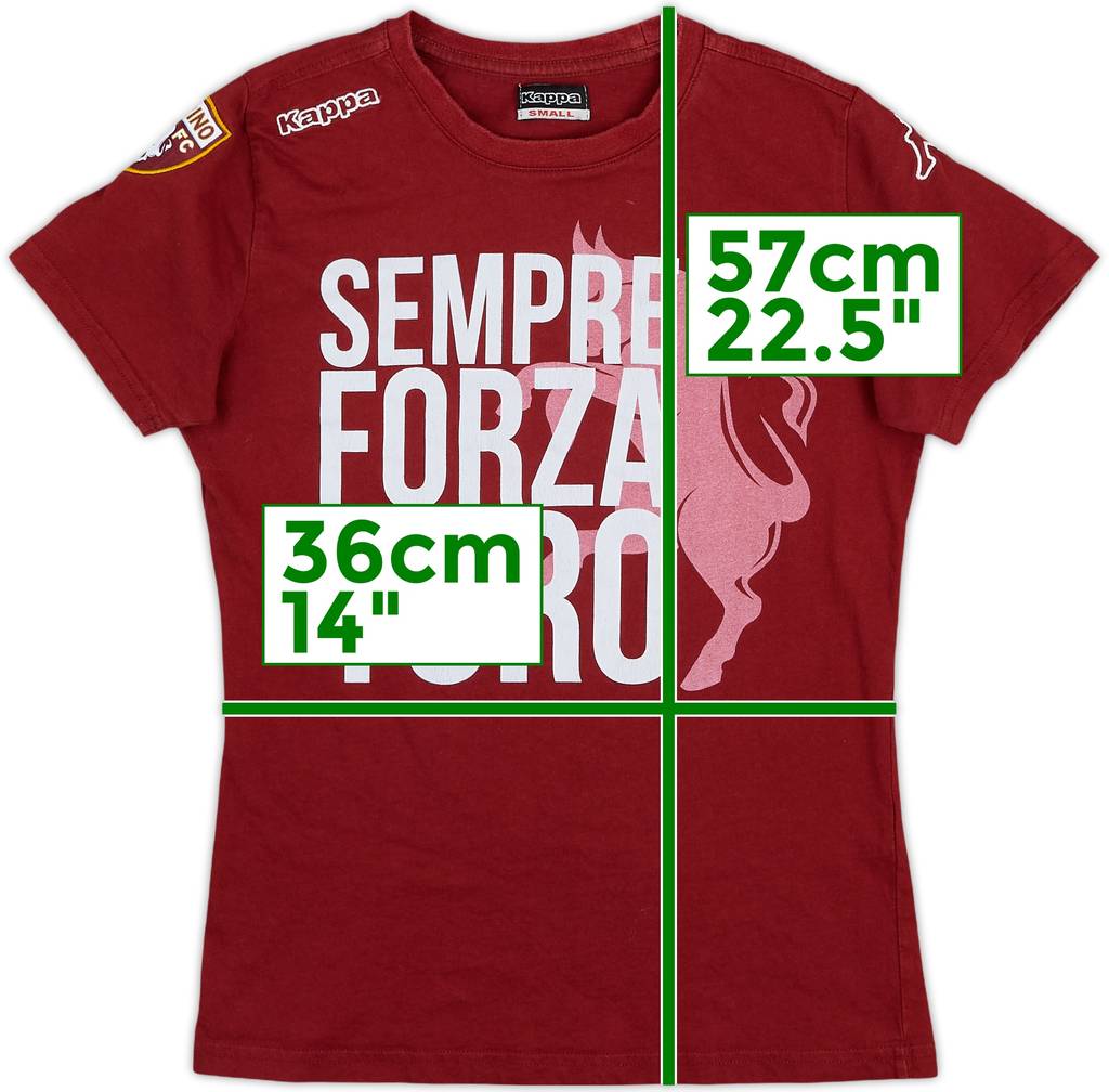 2009-10 Torino Kappa Graphic Tee - 6/10 - (Women's S)