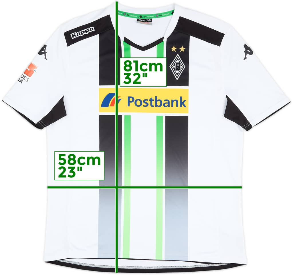 2014-15 Borussia Monchengladbach Home Shirt - 7/10 - (XXL)