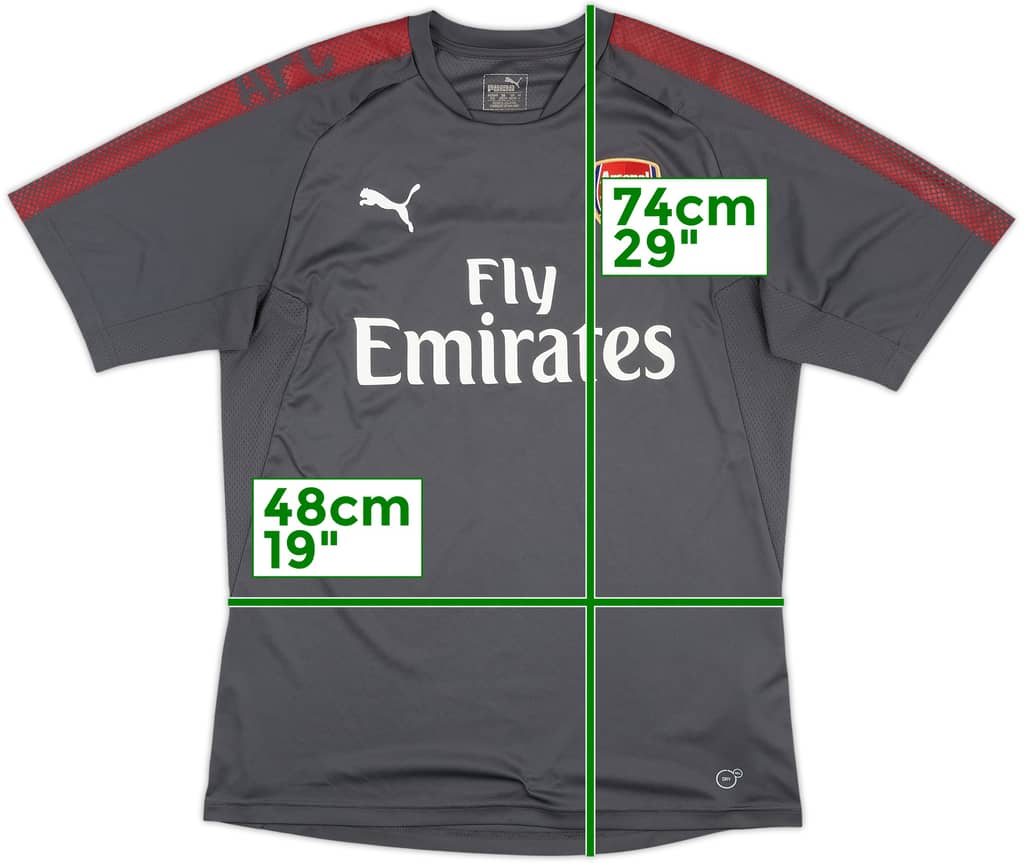 2017-18 Arsenal Puma Training Shirt - 9/10 - (L)