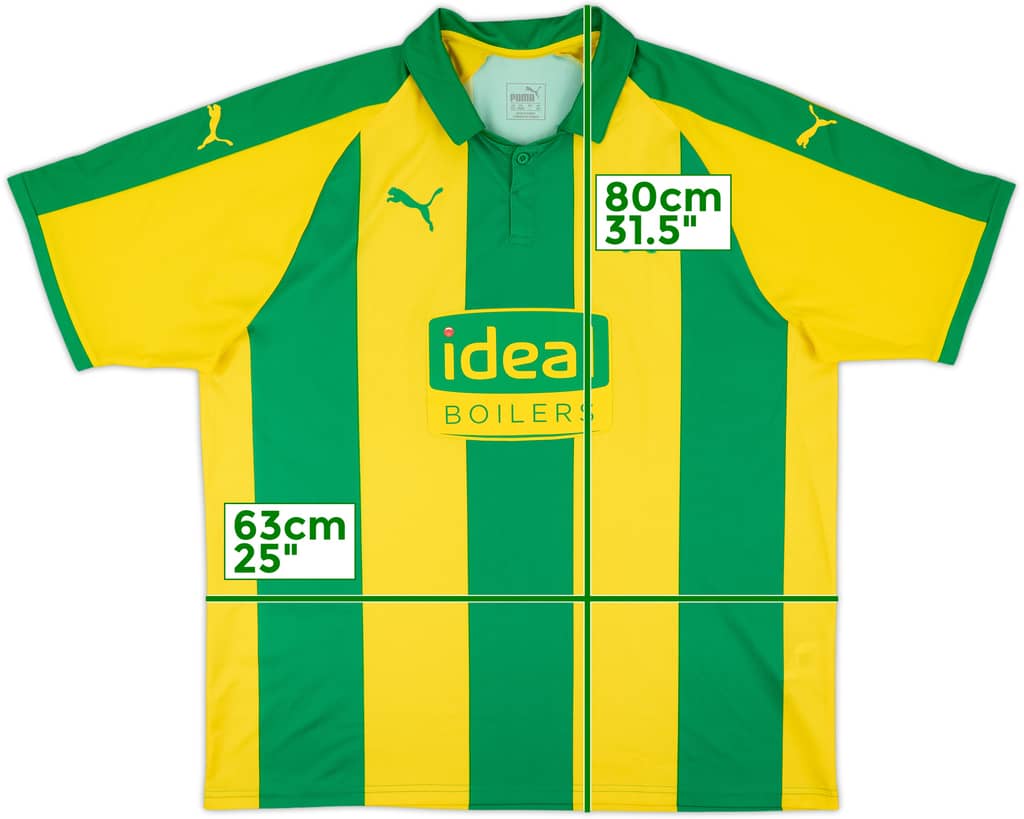 2022-23 West Brom Away Shirt - 10/10 - (3XL)