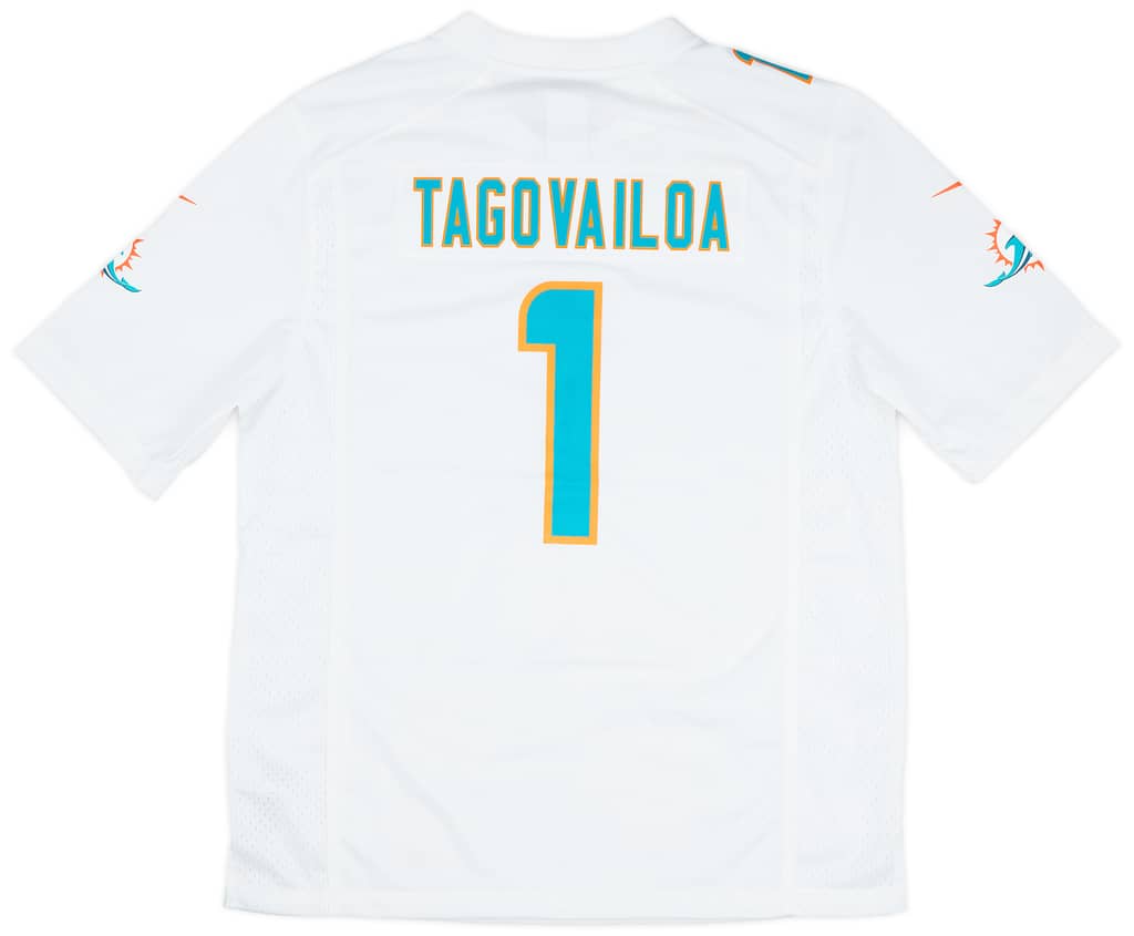 2020-23 Miami Dolphins Tagovailoa #1 Nike Game Away Jersey (L)