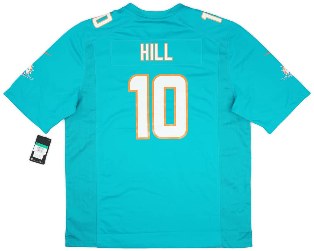 2022-23 Miami Dolphins Hill #10 Nike Game Home Jersey (XL)