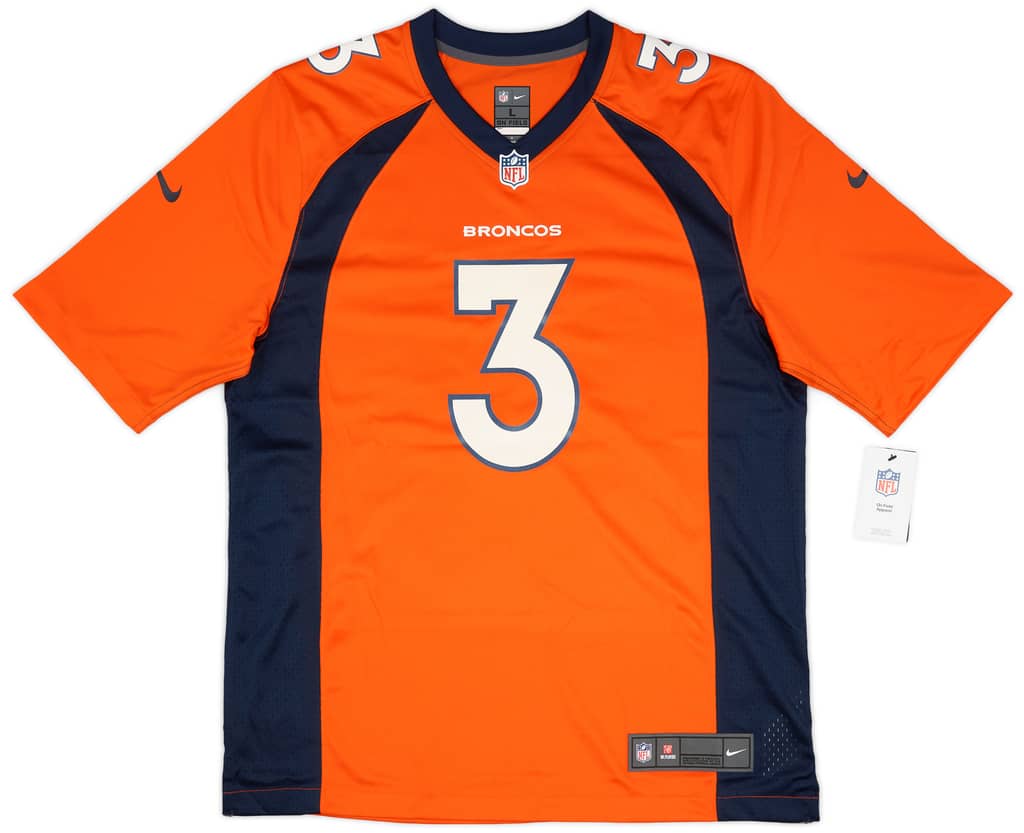 2022-23 Denver Broncos Wilson #3 Nike Game Home Jersey (L)