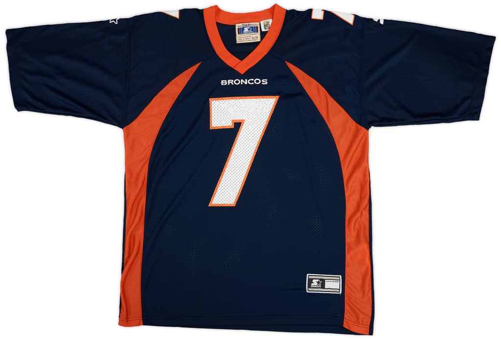 1997-98 Denver Broncos Elway #7 Starter Home Jersey (Excellent) XL