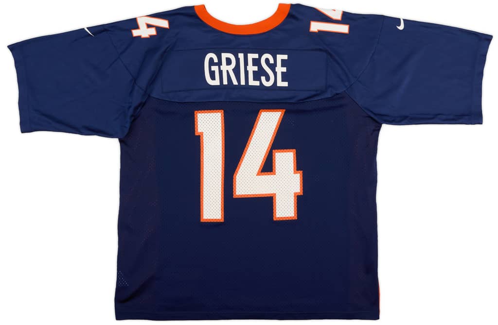 1998-00 Denver Broncos Griese #14 Nike Home Jersey (Excellent) M