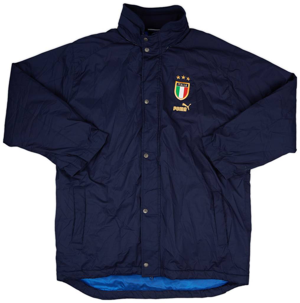 2004-06 Italy Puma Padded Bench Coat - 9/10 - (XXL)