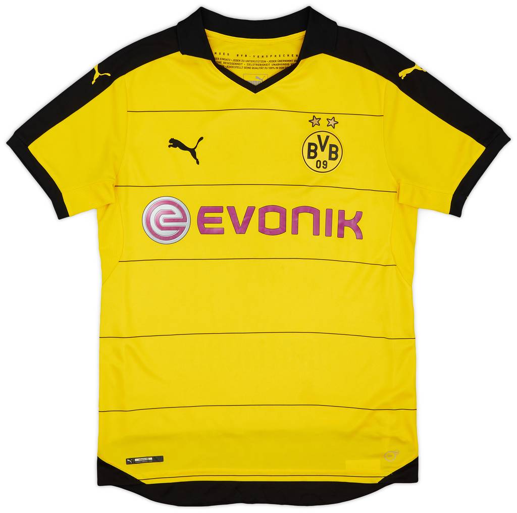2015-16 Borussia Dortmund Home Shirt - 8/10 - (M)