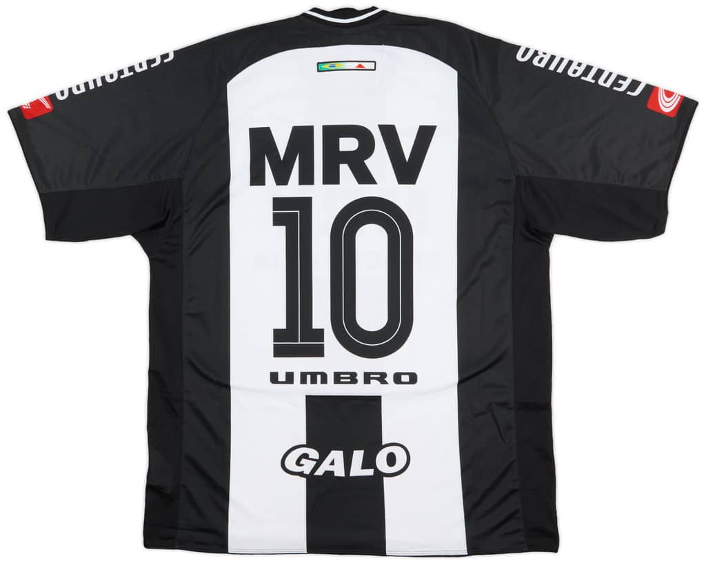 2004 Atletico Mineiro Alternate Home Shirt #10 - 9/10 - (XL)
