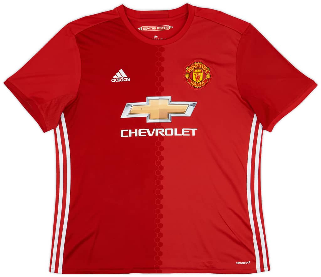 2016-17 Manchester United Home Shirt Rashford #19 - 6/10 - (XL)