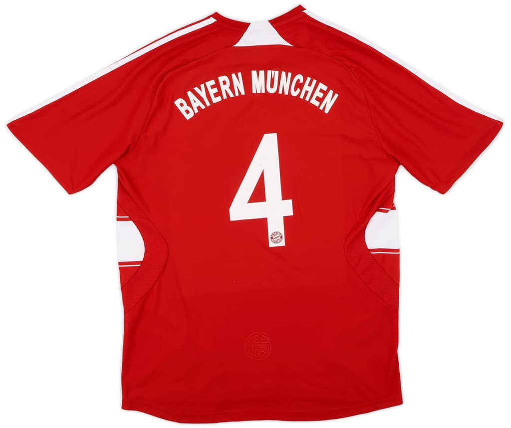 2007-08 Bayern Munich Home Shirt #4 - 7/10 - (L)