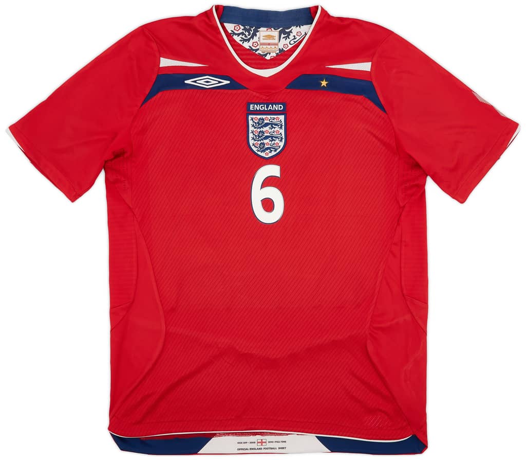 2008-10 England Away Shirt Terry #6 - 6/10 - (L)