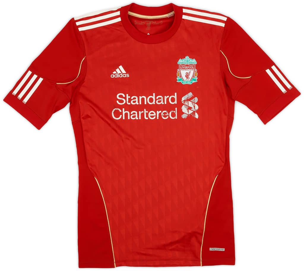 2010-12 Liverpool Player Issue TechFit Home Shirt - 5/10 - (L)