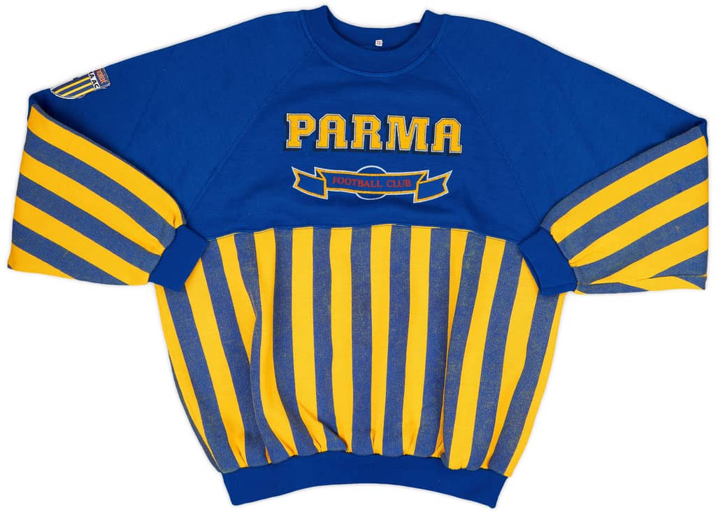1990-91 Parma Le Felpe dei Grandi Club Sweat Top - 7/10 - (L)
