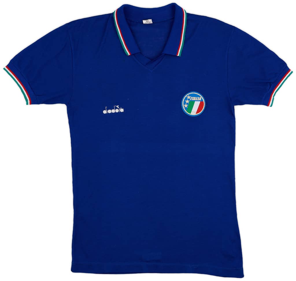1986-90 Italy Home Shirt - 5/10 - (XL)