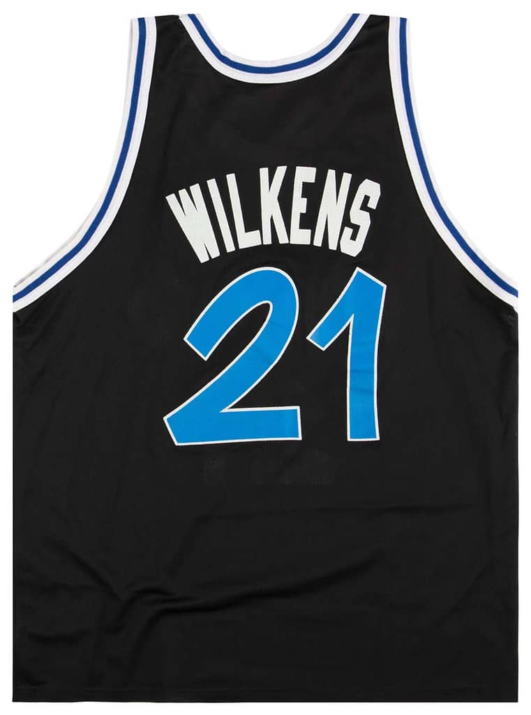 1997-98 Orlando Magic Wilkens #21 Champion Jersey (Alternate) XL