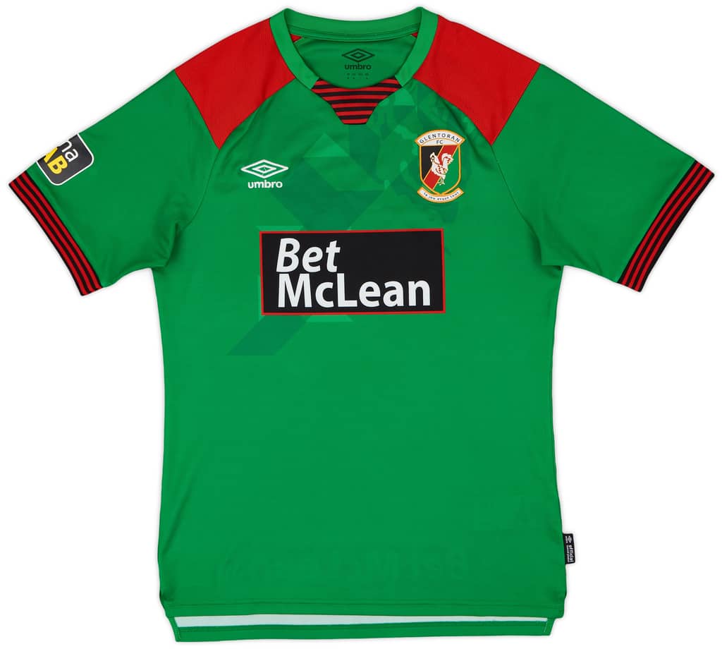 2020-21 Glentoran Home Shirt - 9/10 - (M)