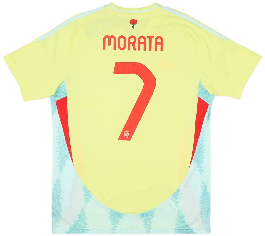 2024-25 Spain Away Shirt Morata #7