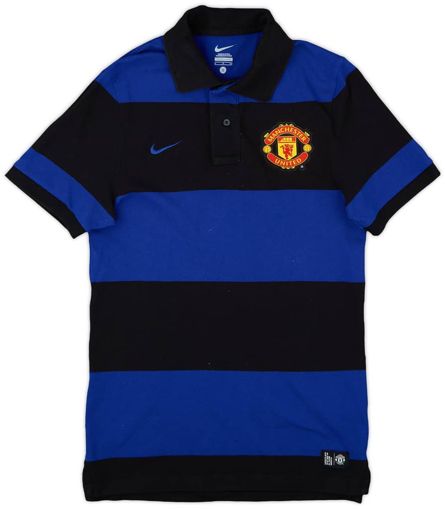 2012-13 Manchester United Nike Polo Shirt - 8/10 - (S)