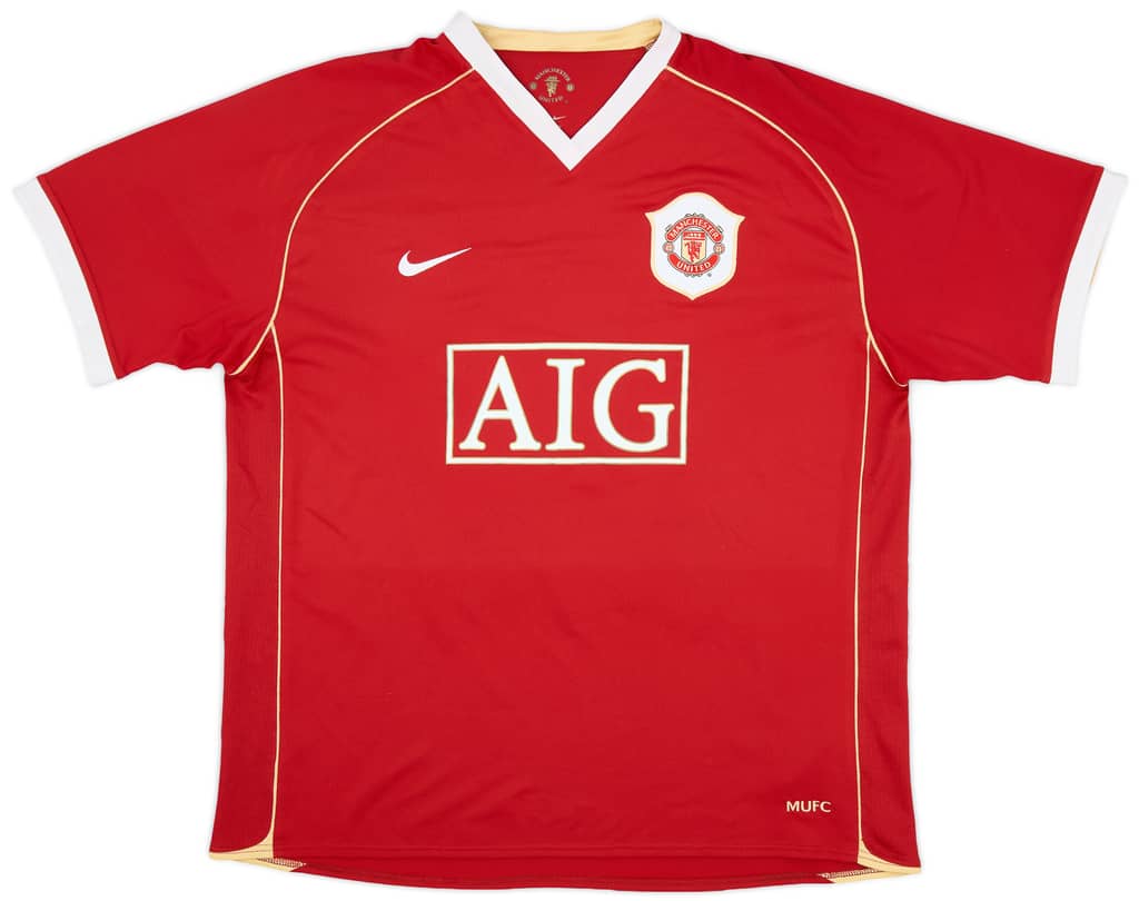 2006-07 Manchester United Home Shirt Evra #3