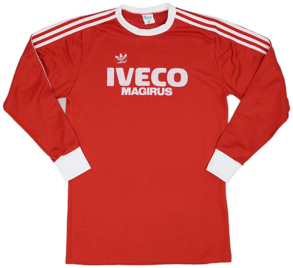 1983-84 Bayern Munich Home L/S Shirt - 9/10 - (L)