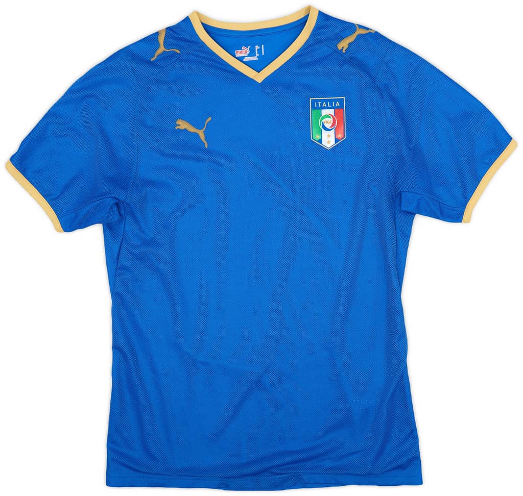 2007-08 Italy Home Shirt - 5/10 - (S)