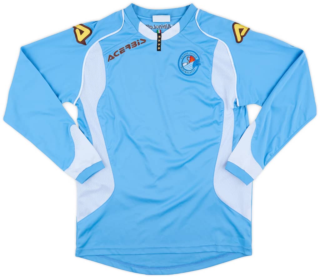 2008-10 AlbinoLeffe Home L/S Shirt #17 - 9/10 - (M)