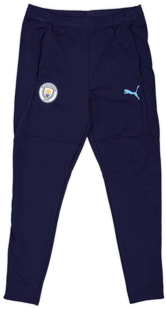 2020-21 Manchester City Puma Track Pants/Bottoms - 8/10 - (L)