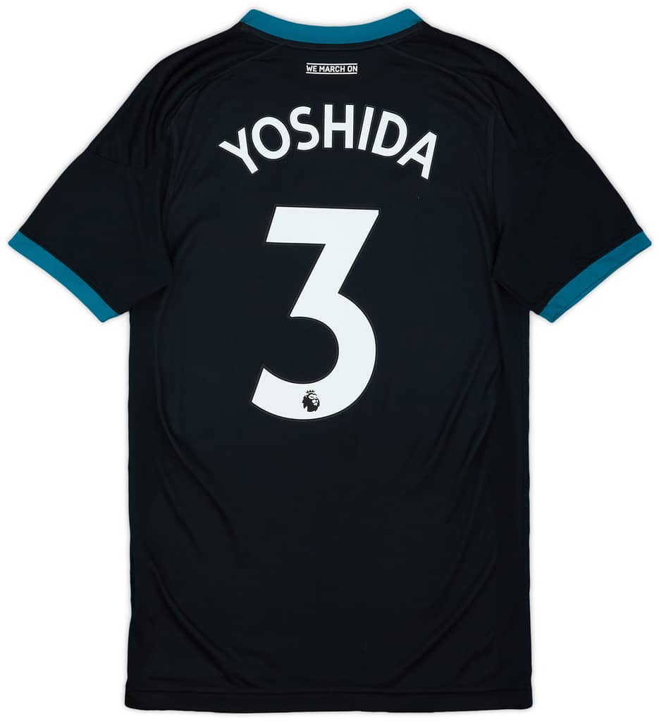 2017-18 Southampton Away Shirt Yoshida #3 - 10/10 - (S)