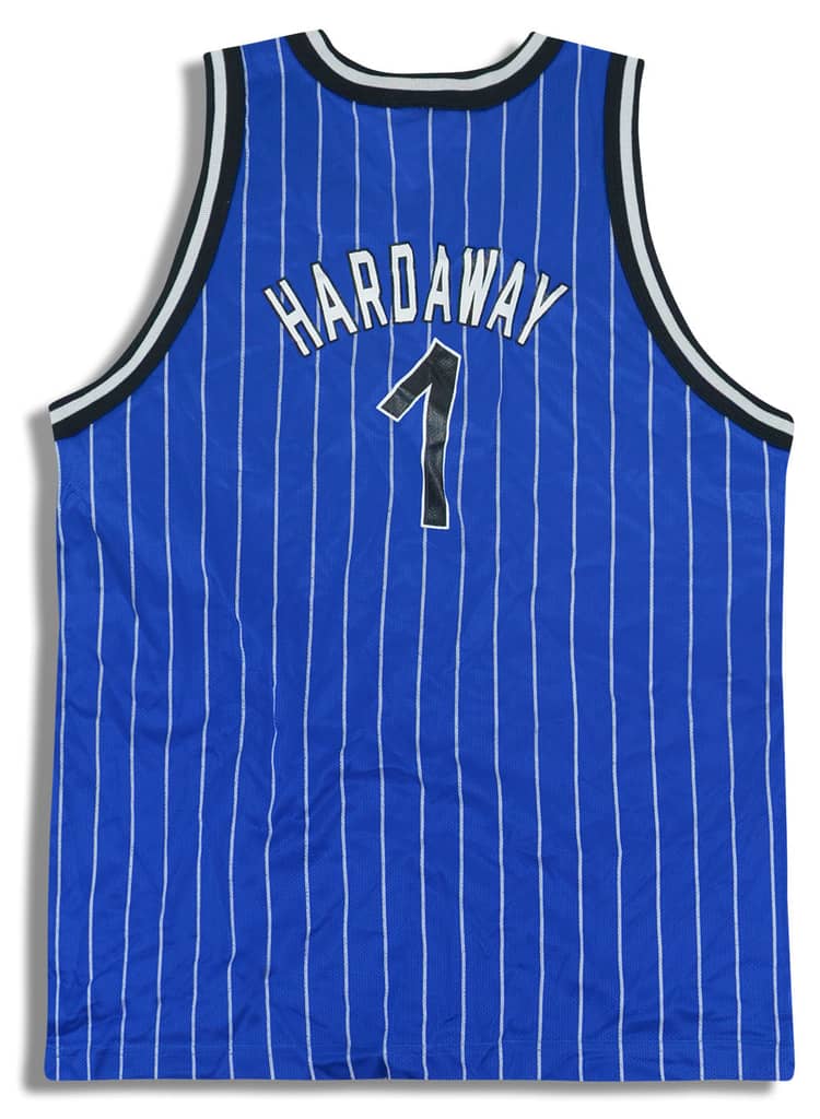1995-98 Orlando Magic Hardaway #1 Champion Jersey (Away) Y