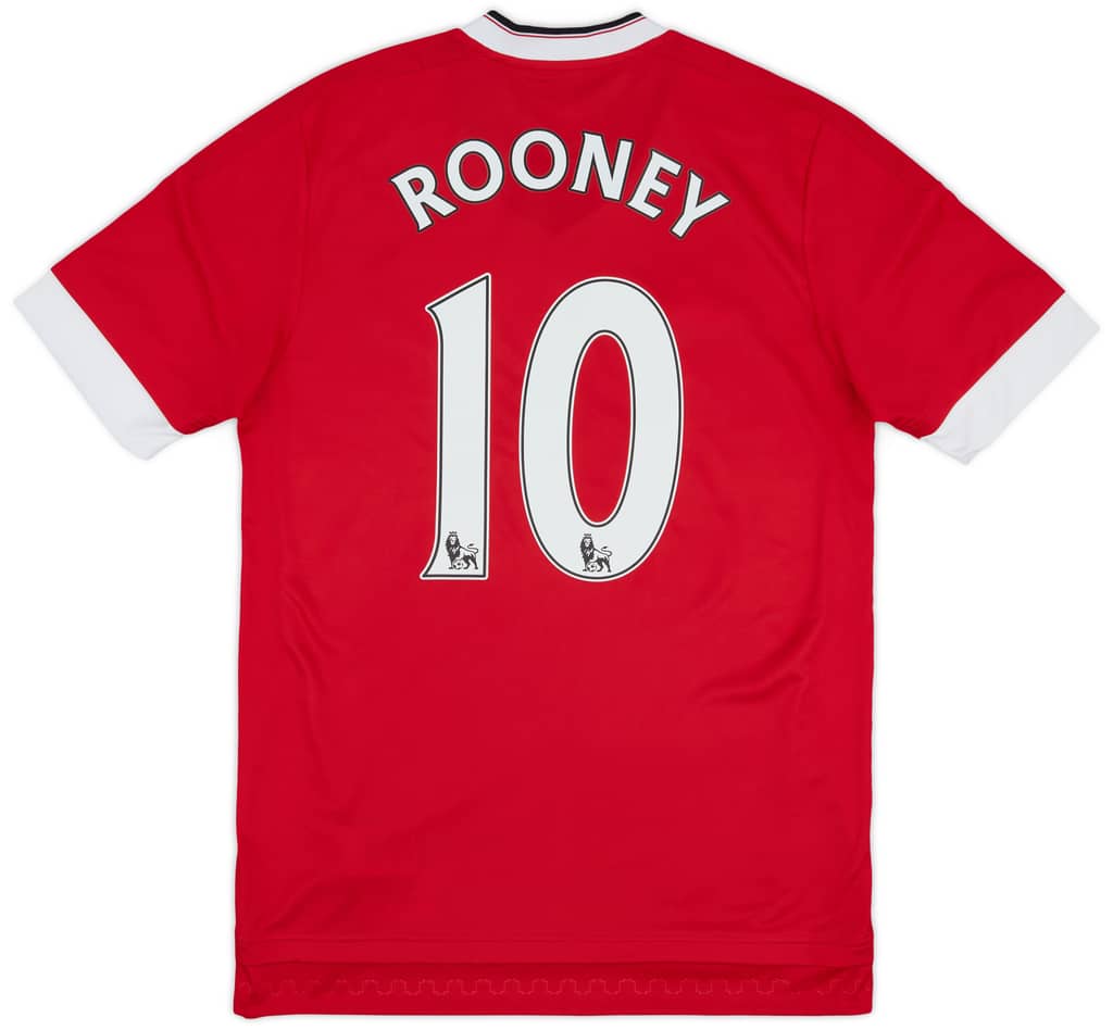 2015-16 Manchester United Home Shirt Rooney #10 - 5/10 - (S)