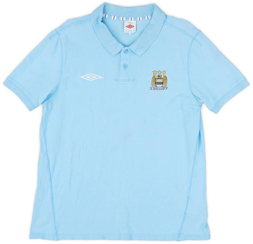 2011-12 Manchester City Umbro Polo Shirt - 5/10 - (L)