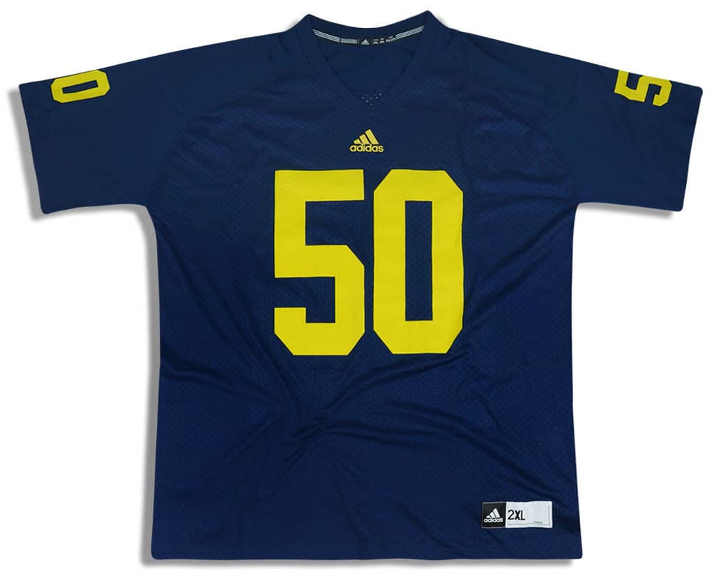 2014 Michigan Wolverines McClain #50 adidas Jersey (Home) XXL