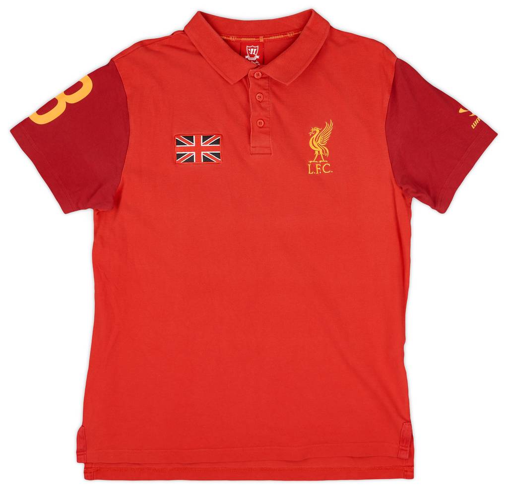 2012-13 Liverpool Warrior Polo Shirt - 9/10 - (L)