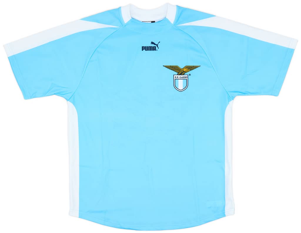 2003-04 Lazio 'Signed' Basic Home Shirt - 9/10 - (M)