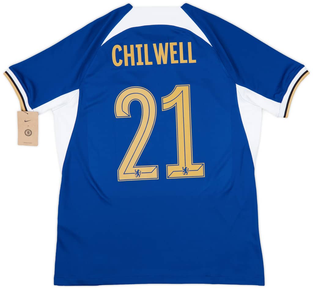 2023-24 Chelsea Home Shirt Chilwell #21 (L)