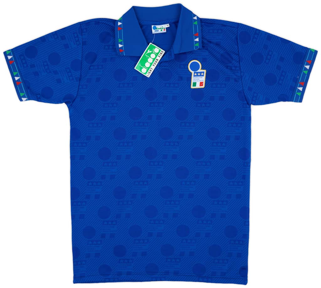 1994 Italy Home Shirt #10 (Baggio) (M)