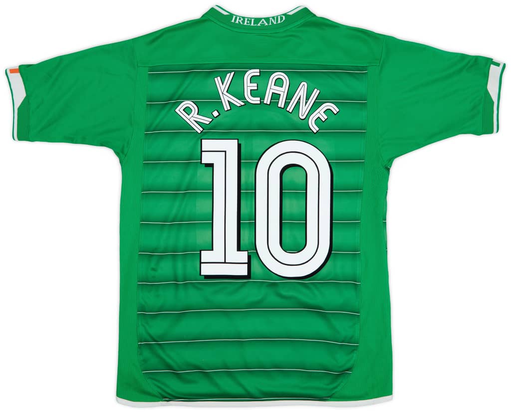 2003-04 Ireland Home Shirt R.Keane #10 - 5/10 - (S)