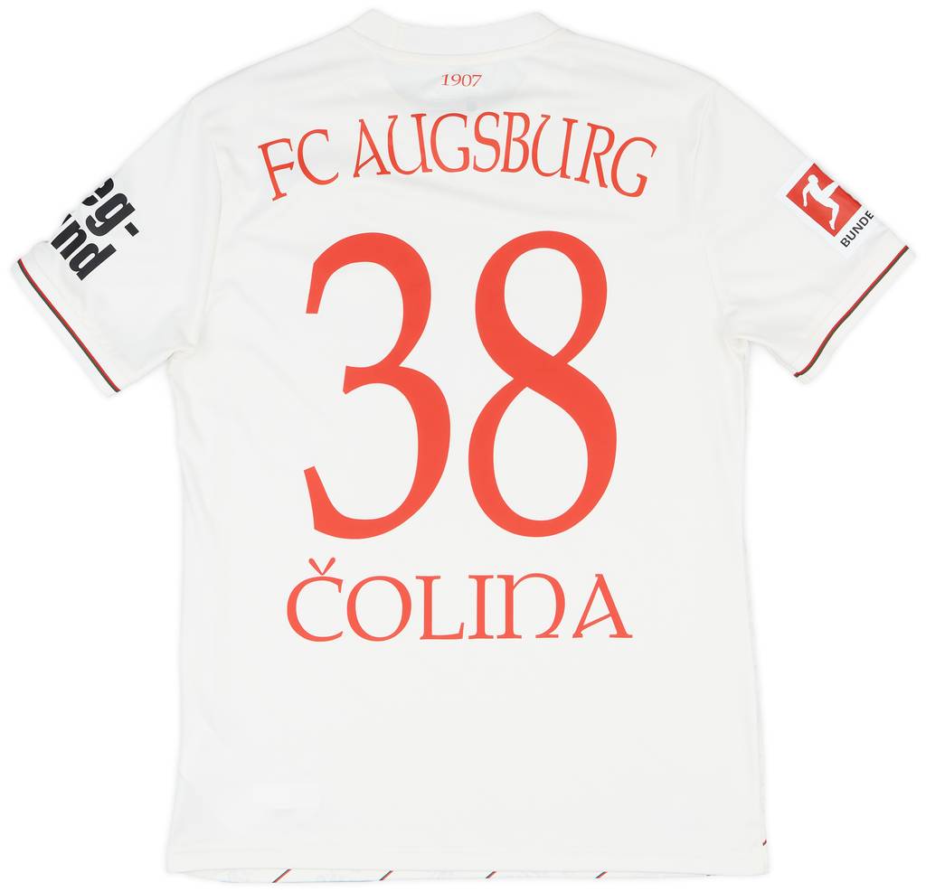 2024-25 Augsburg Match Issue Home Shirt Colina #38