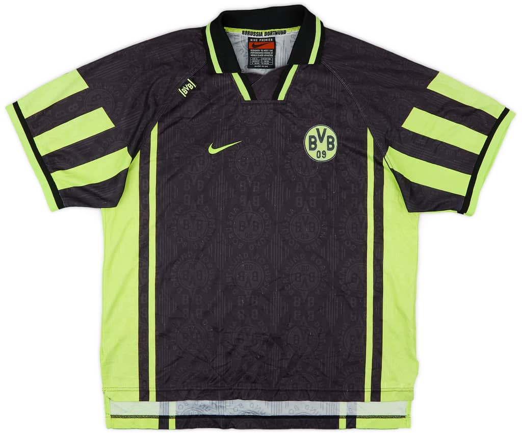 1996-97 Borussia Dortmund Player Issue Away Shirt - 6/10 - (XL)