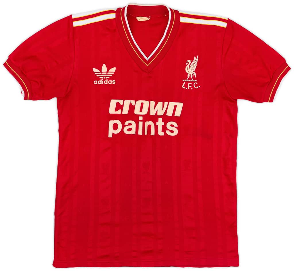 1986-87 Liverpool Home Shirt - 6/10 - (L.Boys)