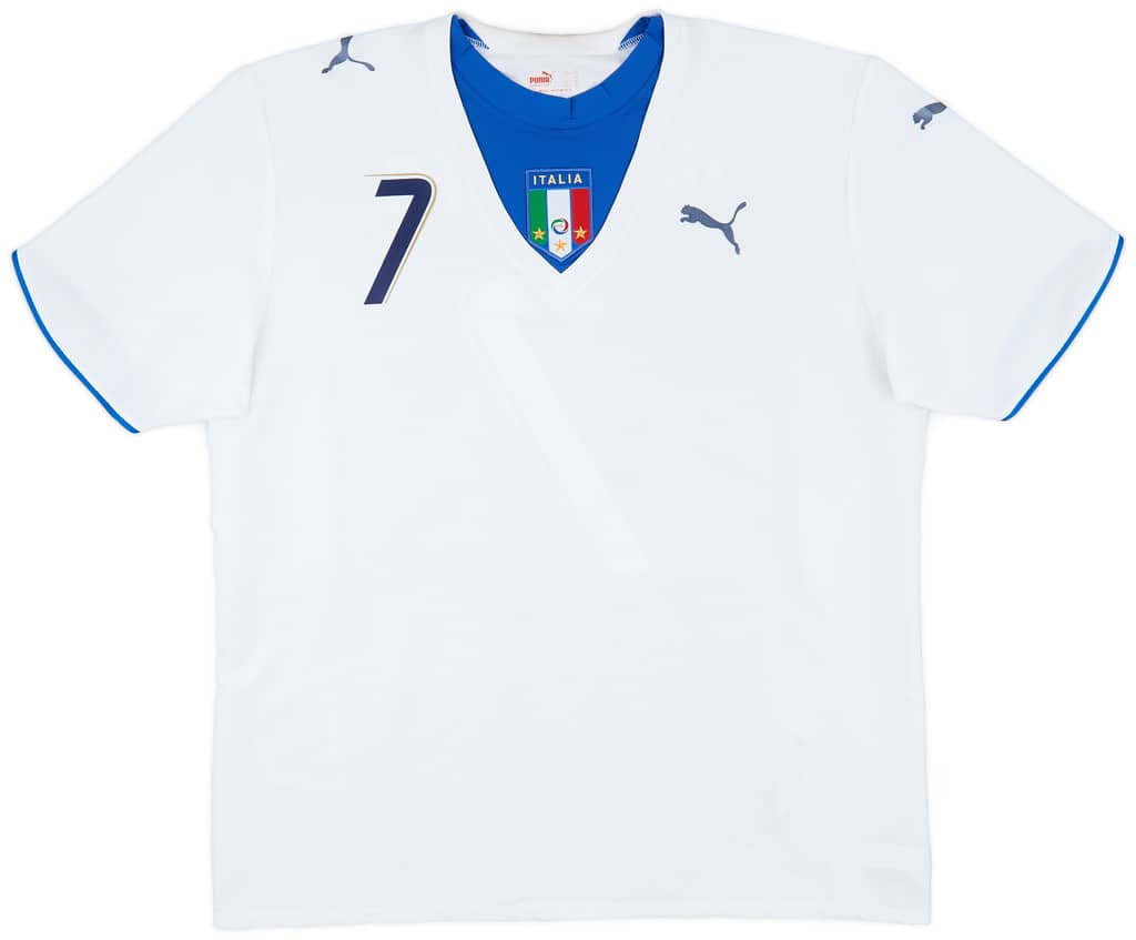 2006 Italy Away Shirt Del Piero #7 - 6/10 - (XL)