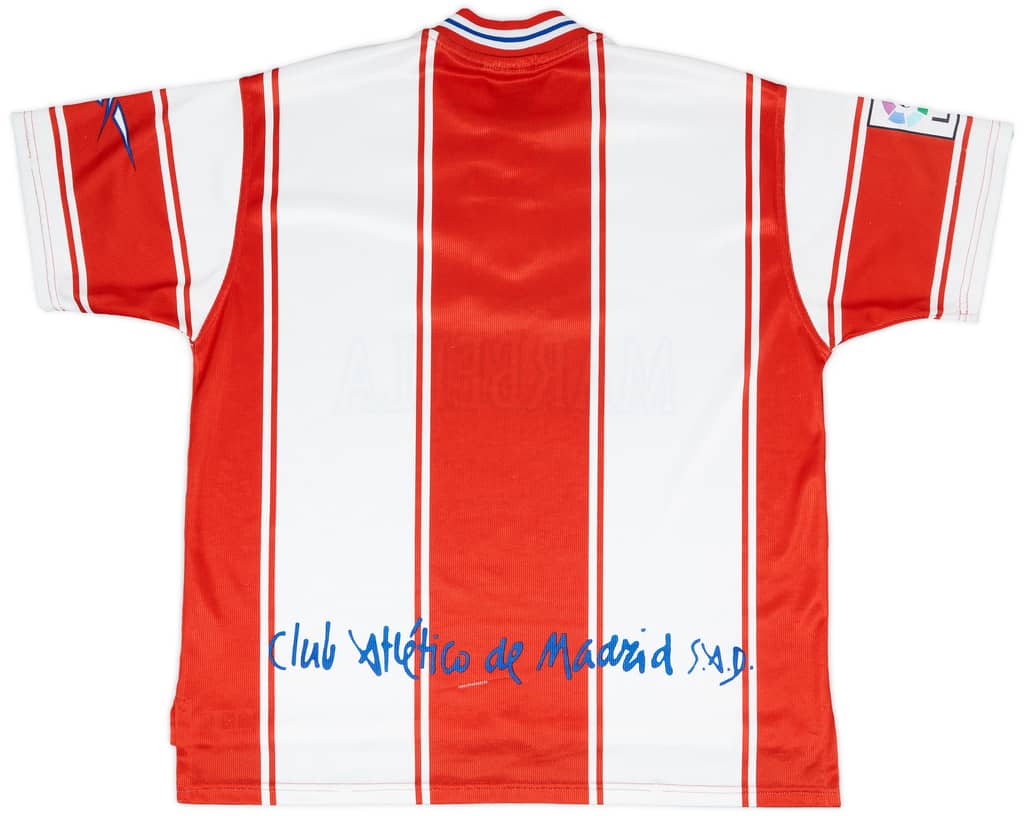 1999-00 Atletico Madrid Home Shirt - 8/10 - (M)