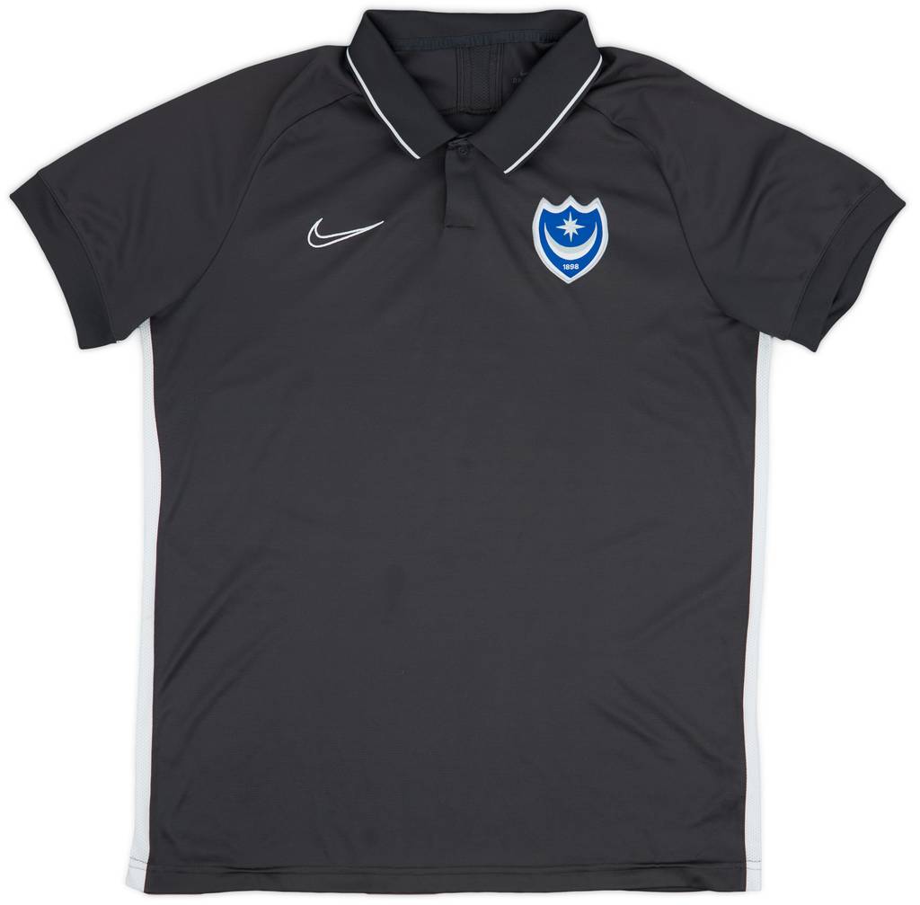 2019-20 Portsmouth Nike Polo Shirt - 8/10 - (XL)