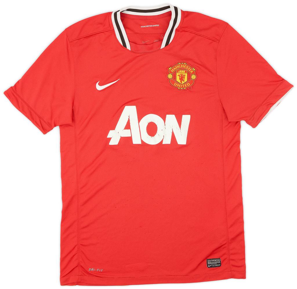 2011-12 Manchester United Home Shirt - 5/10 - (M)