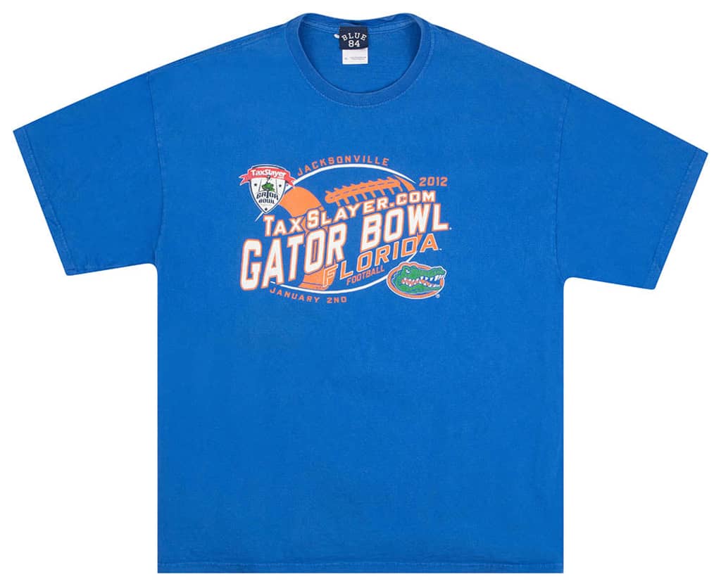 2012 Florida Gators Gator Bowl Tee XL