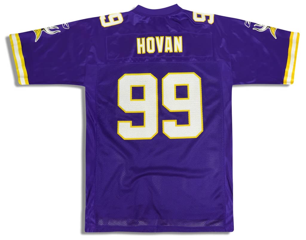 2004 Minnesota Vikings Hovan #99 Reebok On Field Jersey (Home) M
