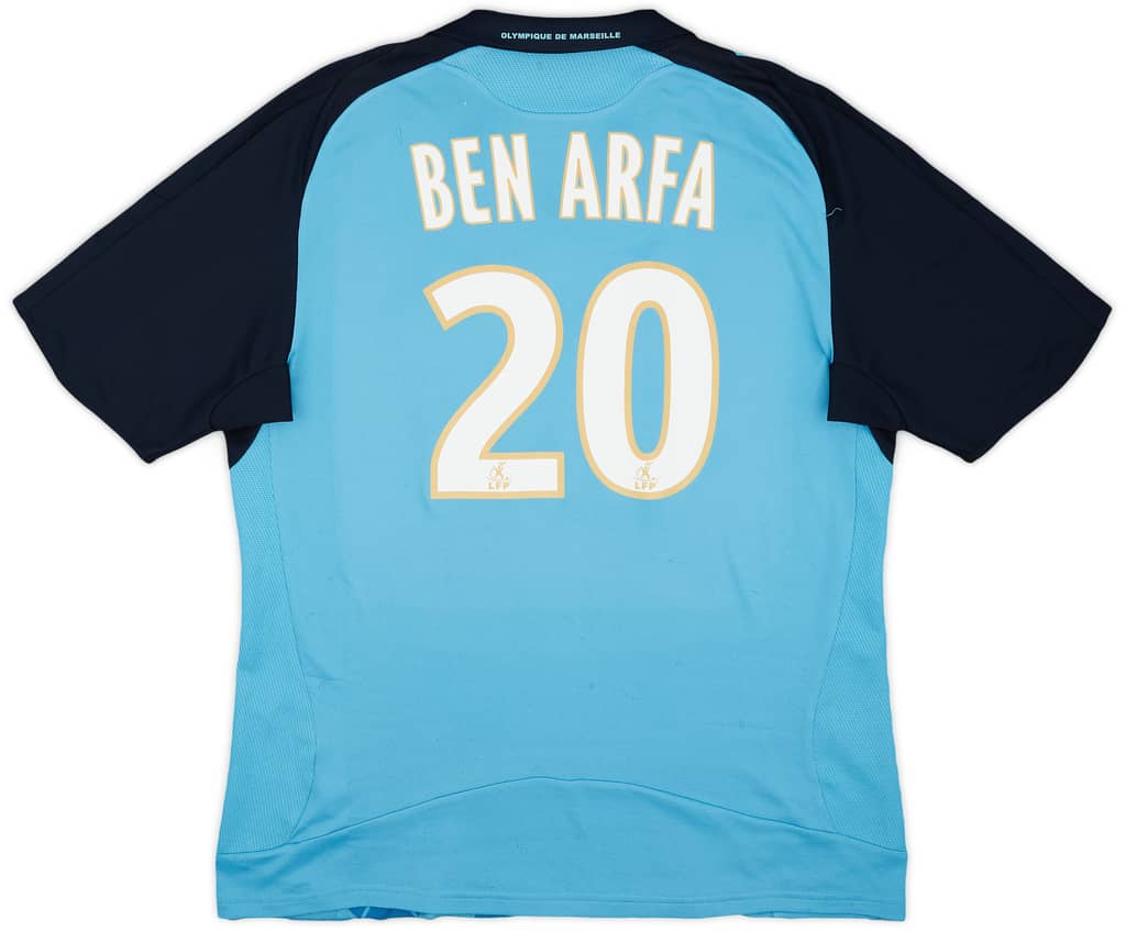 2008-09 Olympique Marseille Away Shirt Ben Arfa #20 - 6/10 - (XL)