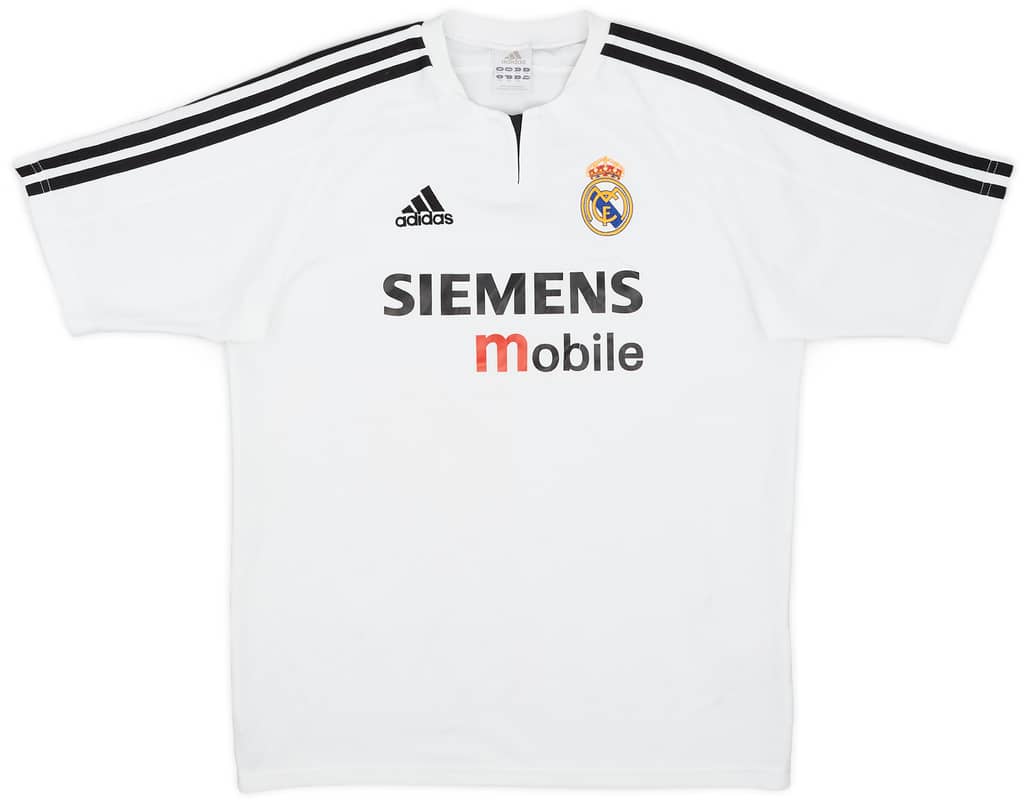 2003-04 Real Madrid Home Shirt - 7/10 - (XL.Boys)